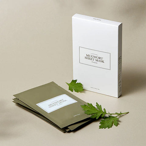 Set 5 măști calmante I’M FROM Mugwort cu extract pur de pelin. Comandă pe LOVU.md