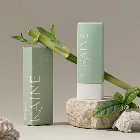 Увлажняющий солнцезащитный крем KAINE Green Fit Pro Sun SPF50+ PA++++. Оригинальная косметика, в к-бьюти бокс от LOVU.md