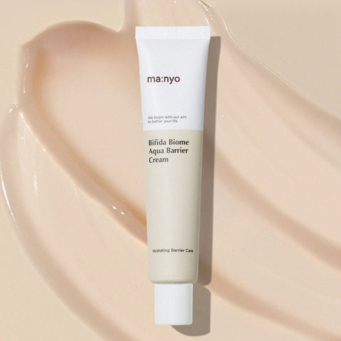 MANYO Bifida Biome Aqua Barrier Cream – Korean hydrating barrier cream. Available on LOVU.md