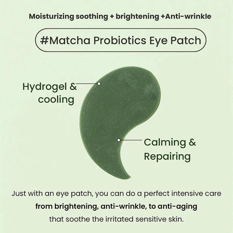 HEIMISH Matcha Biome – patch pentru ochi cu extract de matcha. Cumpără K-Beauty Box pe LOVU.md
