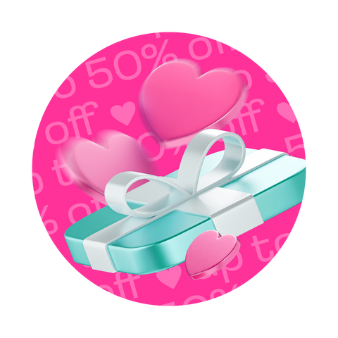 up to 50% off