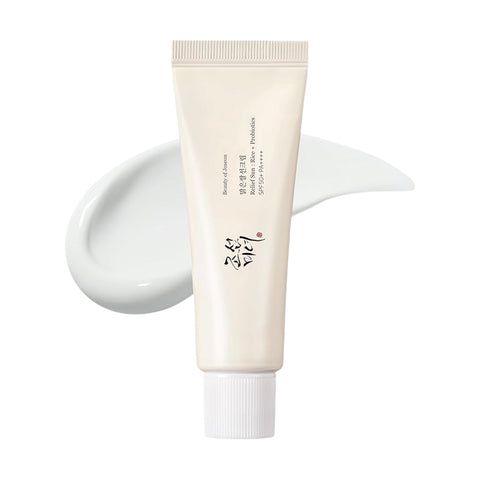 Beauty of Joseon Relief Sun Rice + Probiotics SPF50 – protecție solară coreeană pentru ten sensibil și hidratat