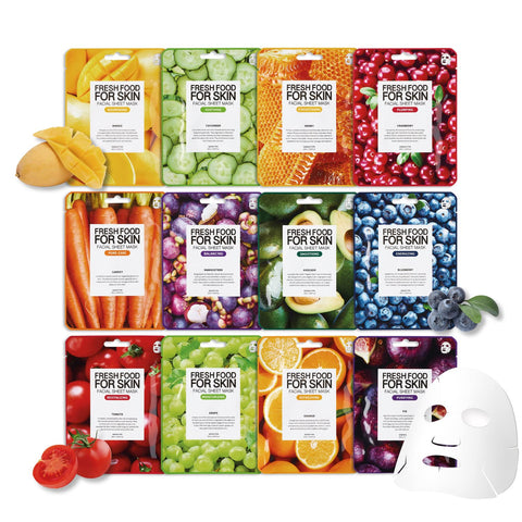 FARM SKIN Organic Face Mask 12 pcs