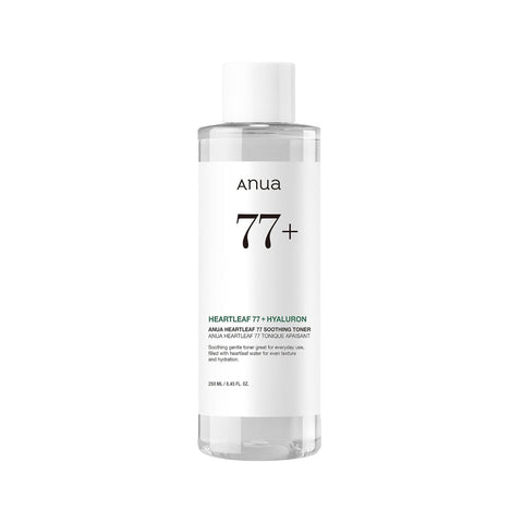 ANUA Heartleaf 77% Soothing Toner – Korean toner for sensitive and irritated skin