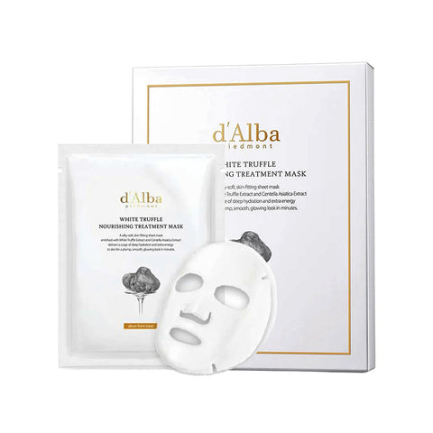 D’ALBA White Nourishing Treatment Mask – Korean brightening and nourishing mask set