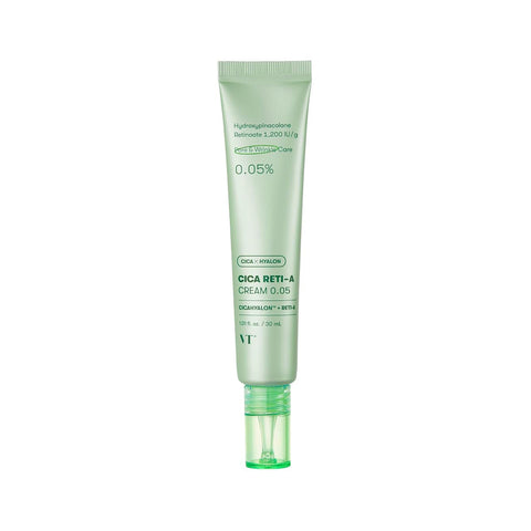 Cremă cu retinol 0.05% și Cica de la VT COSMETICS – pentru netezirea ridurilor. Comandă pe LOVU.md cu livrare rapidă în Chișinău și toată Moldova.