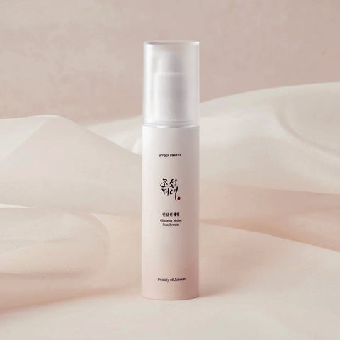 Ser protector solar cu ginseng BEAUTY OF JOSEON Ginseng Moist SPF50+. Comandă pe LOVU.md