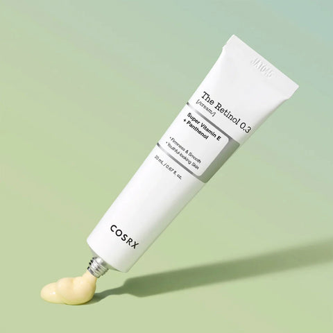 COSRX The Retinol 0.3 Cream – крем с ретинолом для сглаживания текстуры кожи. Закажите на LOVU.md с быстрой доставкой по Молдове.