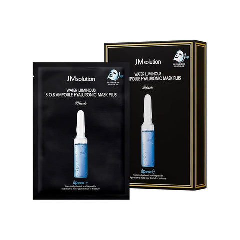Mască hidratantă pentru față JM SOLUTION Water Luminous S.O.S Ampoule Hyaluronic Mask Plus. Comandă pe LOVU.md