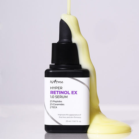 Сыворотка ISNTREE Hyper Retinol EX 1.0 – антивозрастной уход. Оригинальная косметика от LOVU.md