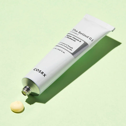 OSRX The Retinol 0.3 Cream – îmbunătățește textura pielii pentru un ten luminos. Comandă COSRX pe LOVU.md.