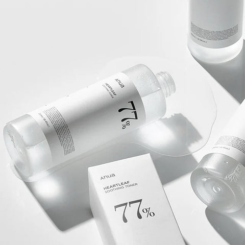 ANUA Heartleaf 77% – toner hidratant pentru piele sensibilă. Cumpără K-Beauty Box pe LOVU.md