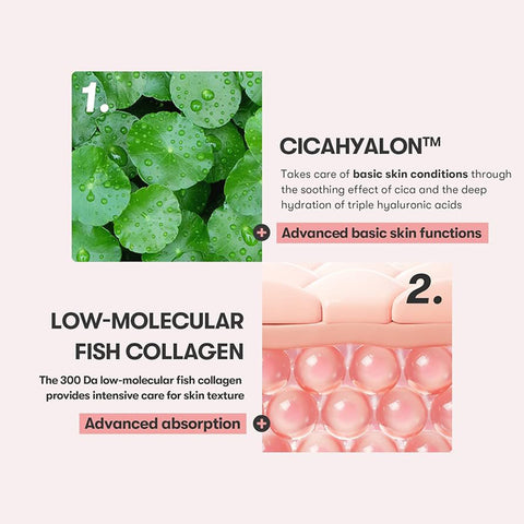 VT COSMETICS Cica Collagen – Ser esență pentru toate tipurile de ten. Comandă Produse coreene pe LOVU.md cu  livrare în toată Moldova.