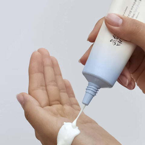 Солнцезащитный крем Beauty of Joseon Relief Sun Aqua Fresh Rice + B5 SPF50+ — корейский уход для защиты и увлажнения кожи