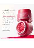 Крем MEDICUBE TXA Niacinamide Capsule для уменьшения пигментных пятен и выравнивания тона кожи – Lovu Beauty Code, Молдова, Кишинёв