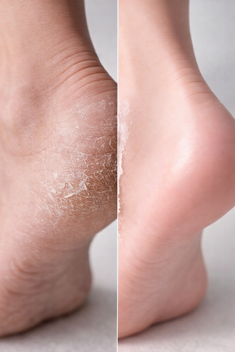 Пилинг-маска для ног VT Cosmetics Reedle Shot Foot Peeling Mask для удаления ороговевшей кожи и гладких пяток