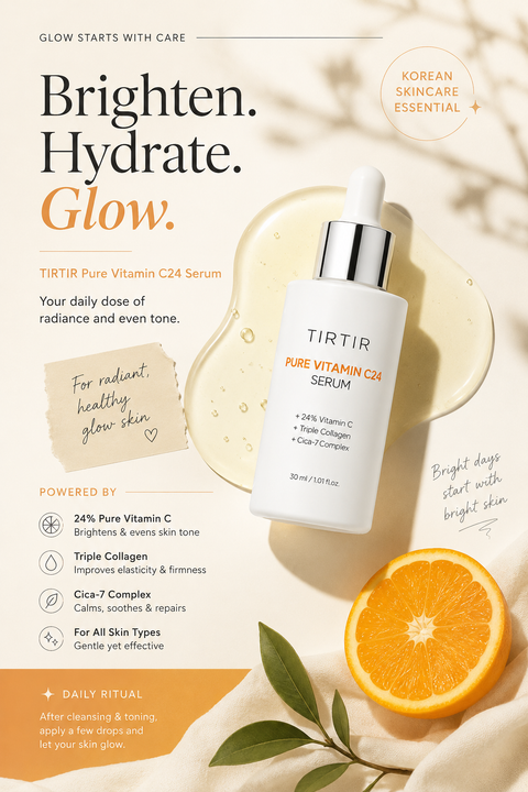 TIRTIR Pure Vitamin C24 Serum pentru pete pigmentare – Chișinău, Moldova
