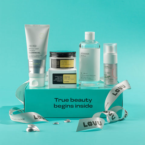 NATURAL HARMONY K-Beauty Бокс – набор для нормальной и комбинированной кожи. Корейская косметика на LOVU.md с доставкой по Молдове.