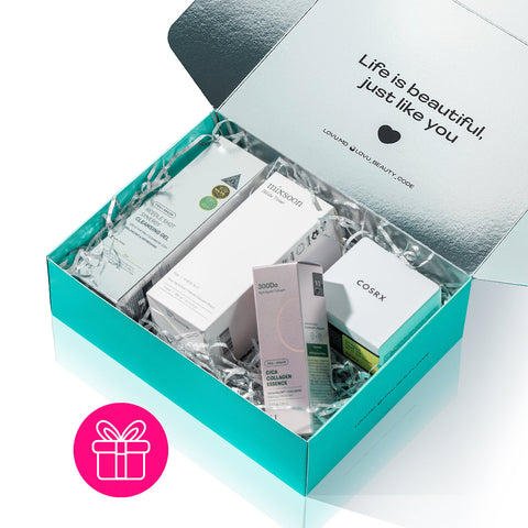 NATURAL HARMONY K-Beauty Box – set de îngrijire pentru ten normal și mixt. Produse coreene premium pentru rutina zilnică. Comandă pe LOVU.md, livrare în toată Moldova.