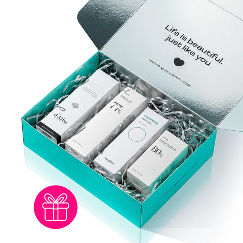 SENSITIVE BLISS Beauty Box для Чувствительной Кожи 4X + ПОДАРОК – Заказать на LOVU.md корейский набор.